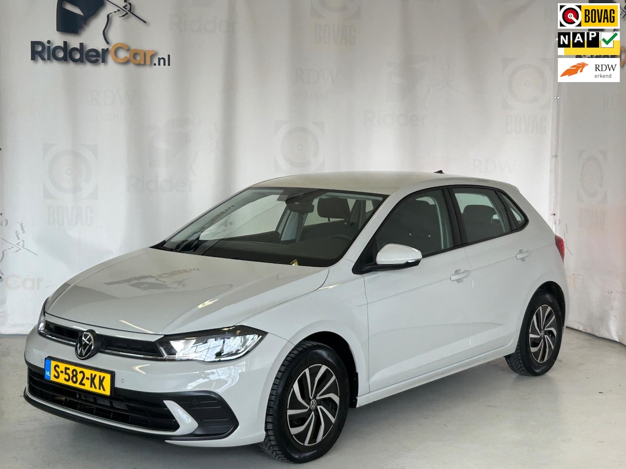 Volkswagen Polo - 1.0 TSI Life|GARANTIE|ADAP CRUISE|LED|BLUETOOTH|PARK SENS|VELGEN - AutoWereld.nl