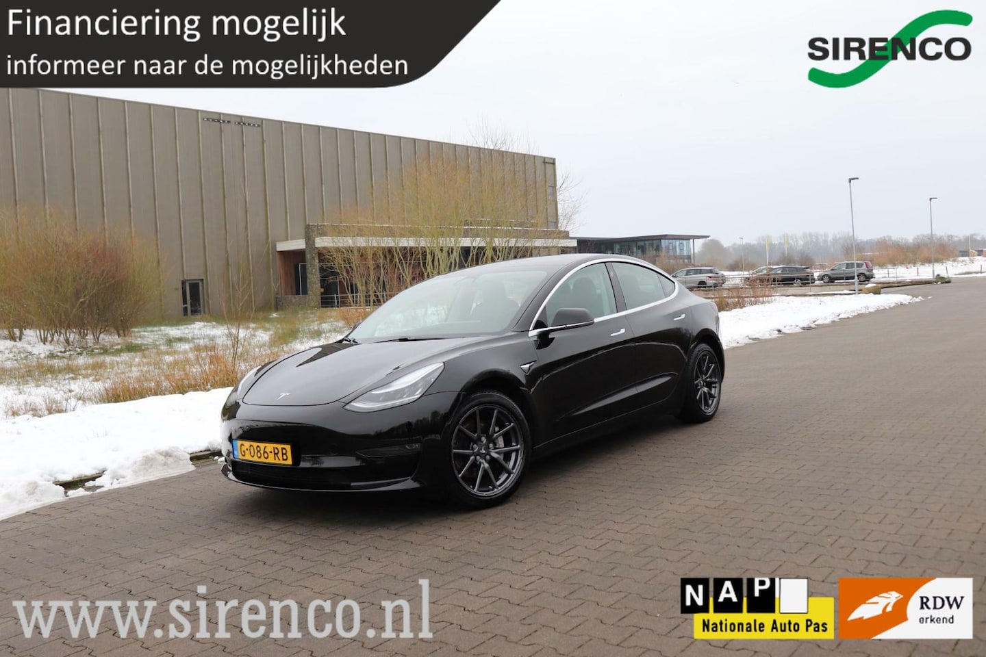 Tesla Model 3 - Long Range RWD Long Range AWD 75 kWh dual motor autopilot panodak memoryseats met stoelverwarming v+a dab - AutoWereld.nl