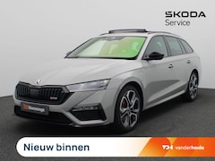 Skoda Octavia Combi - 1.4 TSI RS iV PHEV Business 245PK DSG Panoramadak, achteruitrijcamera, winterpakket plus,