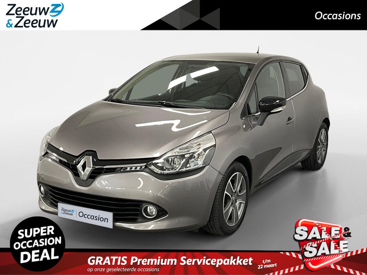 Renault Clio - 0.9 TCe ECO Night&Day Navi airco cruise controle trekhaak parkeersensoren lm velgen zeer m - AutoWereld.nl