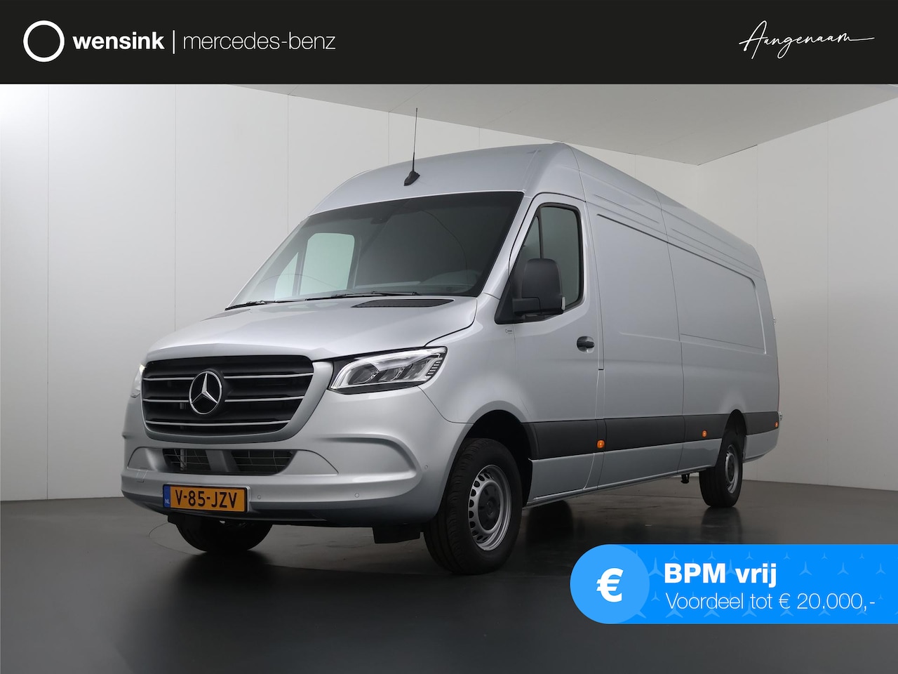 Mercedes-Benz Sprinter - 319 CDI Aut. | L4 H2 | Pro | Aut. | LED | Navigatie | L4 | 3-zits | NIEUW | - AutoWereld.nl