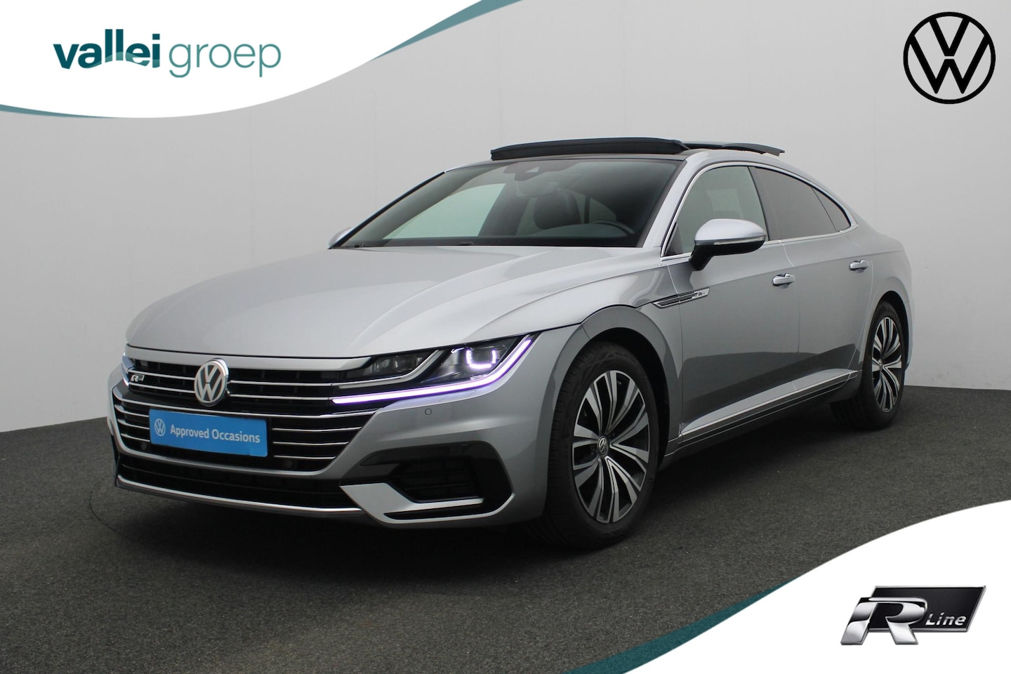 Volkswagen Arteon - 2.0 TSI 190PK DSG Business R / R-Line | Panoramadak | Navigatie Discover Pro | Leder/alcan - AutoWereld.nl