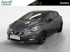 Nissan Micra - 1.0 IG-T N-Tec Navi airco cruise controle lmvelgen bluetooth weinig km zeer mooie auto dea