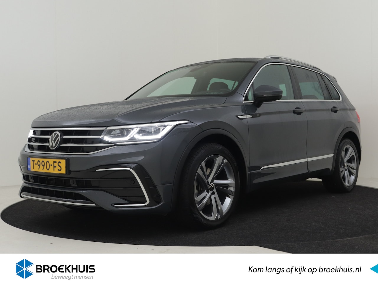 Volkswagen Tiguan - 1.5 TSI R-Line Business 150pk DSG/AUT | Adaptief cruise control | Trekhaak | Camera achter - AutoWereld.nl