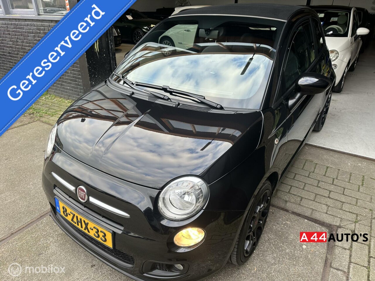 Fiat 500 - 0.9 TwinAir Turbo 500S CABRIO*NL AUTO NAP✅*VOL !!!* - AutoWereld.nl