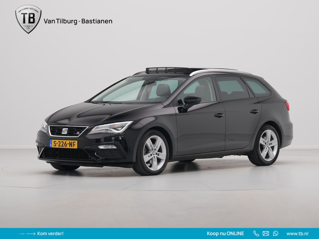 Seat Leon ST - 1.5 TSI 150pk DSG FR Business Intense Panorama Stoelverwarming Led Navigatie - AutoWereld.nl