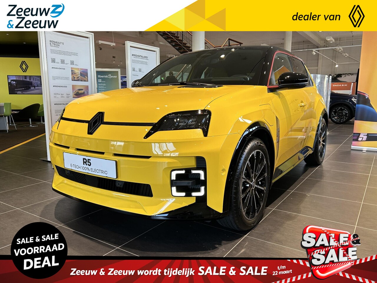 Renault 5 - comfort range iconic cinq 52 kWh | De nieuwe Renault 5 | Auto van het Jaar 2025 | Nu bij Z - AutoWereld.nl