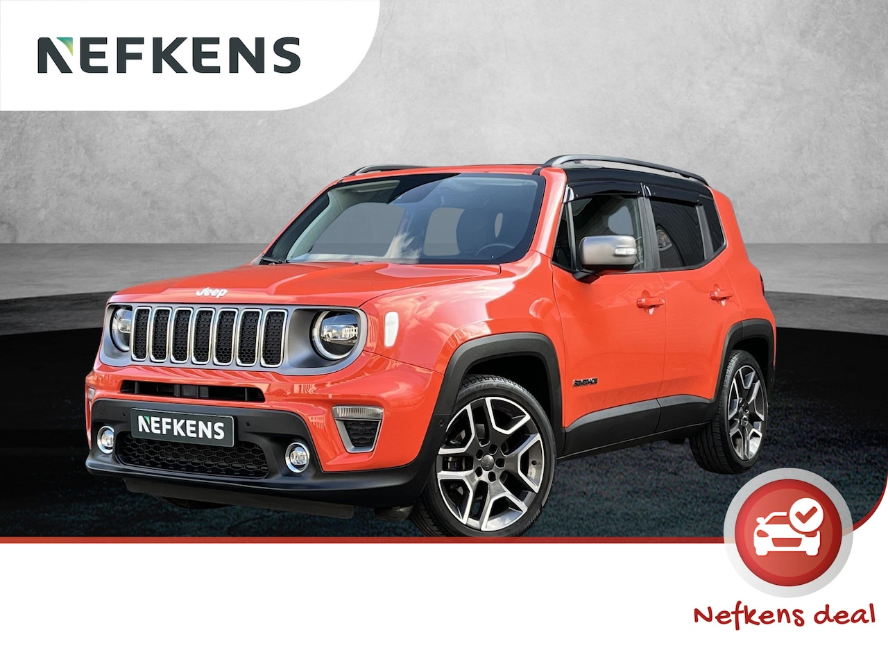 Jeep Renegade - 120pk Freedom 1ste eigenaar | LEER | Camera | 19"LMV | Trekhaak - AutoWereld.nl