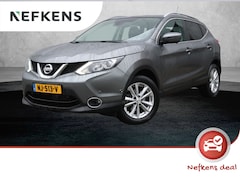 Nissan Qashqai - 1.2 Business Edition | Automaat | LEER | Trekhaak | Glazendak | 360Camera | Winterpakket |