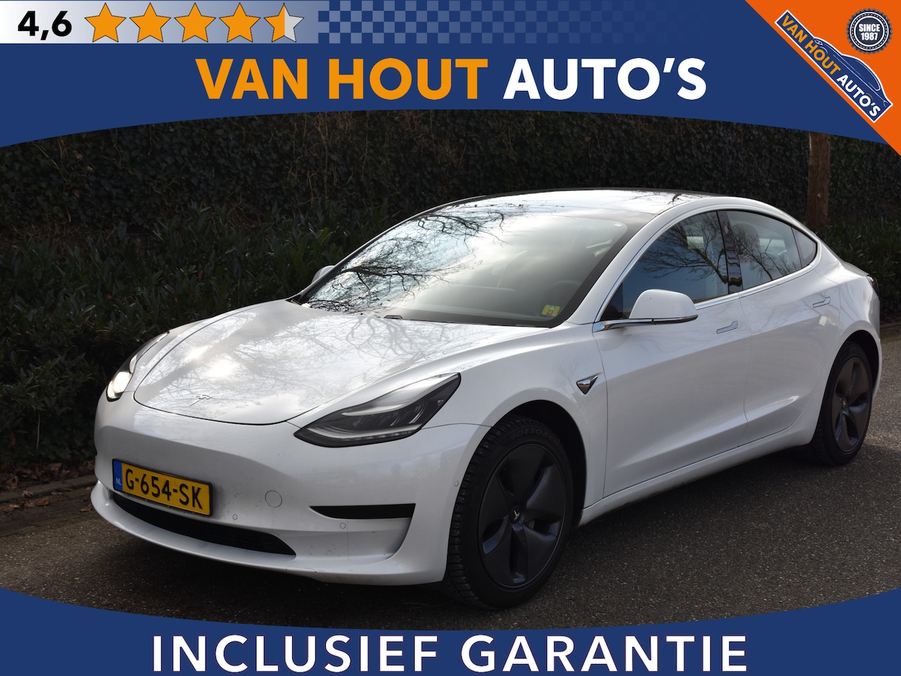 Tesla Model 3 - Standard RWD Plus 60 kWh | AUTO PILOT | 360 CAMERA - AutoWereld.nl