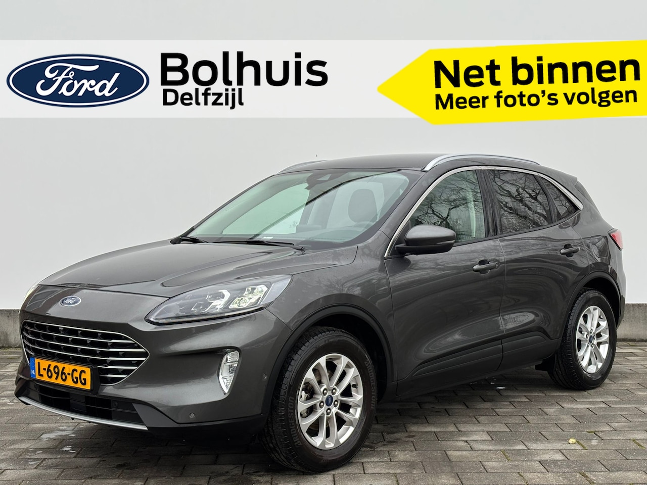 Ford Kuga - EcoBoost Titanium X 150 pk | Adaptive Cruise | Camera's | Winterpack | Elekt. Kofferklep | - AutoWereld.nl