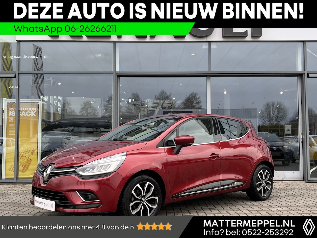 Renault Clio - 0.9 TCe Intens | Trekhaak Afn | NL Auto | Navigatie | Climate Control | Camera | Parkeerse - AutoWereld.nl