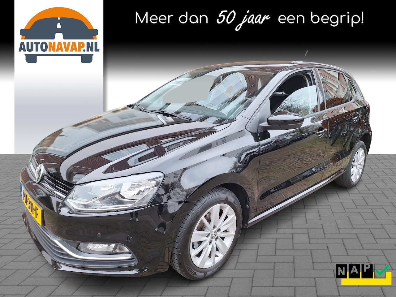 Volkswagen Polo - 1.2 TSI Highline 5Drs /Navi/Apple/Android/Airco/Pdc/1e Eig/Garantie - AutoWereld.nl