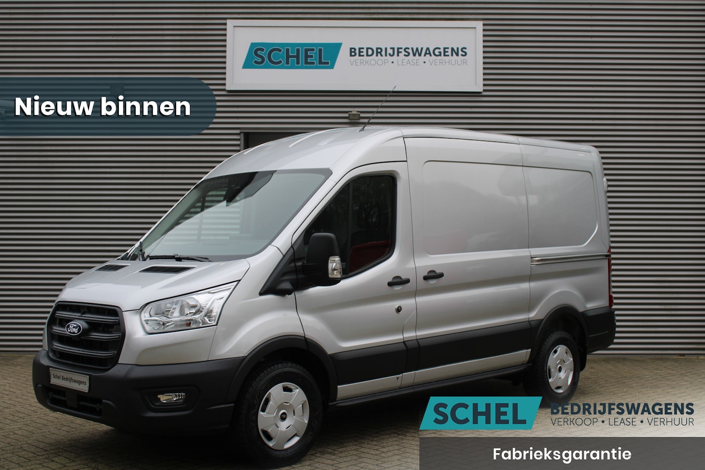 Ford Transit - 350 2.0 TDCI L2H2 Trend 165pk - Facelift - 2x Schuifdeur - Adaptive Cruise - Navigatie - B - AutoWereld.nl