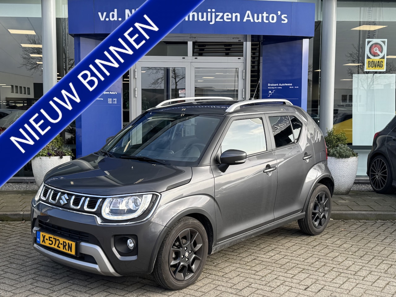 Suzuki Ignis - 1.2 Smart Hybrid Style LUXE UITVOERING ! Trekhaak | Camera | Navigatie |  Led | Ecc | Crui - AutoWereld.nl