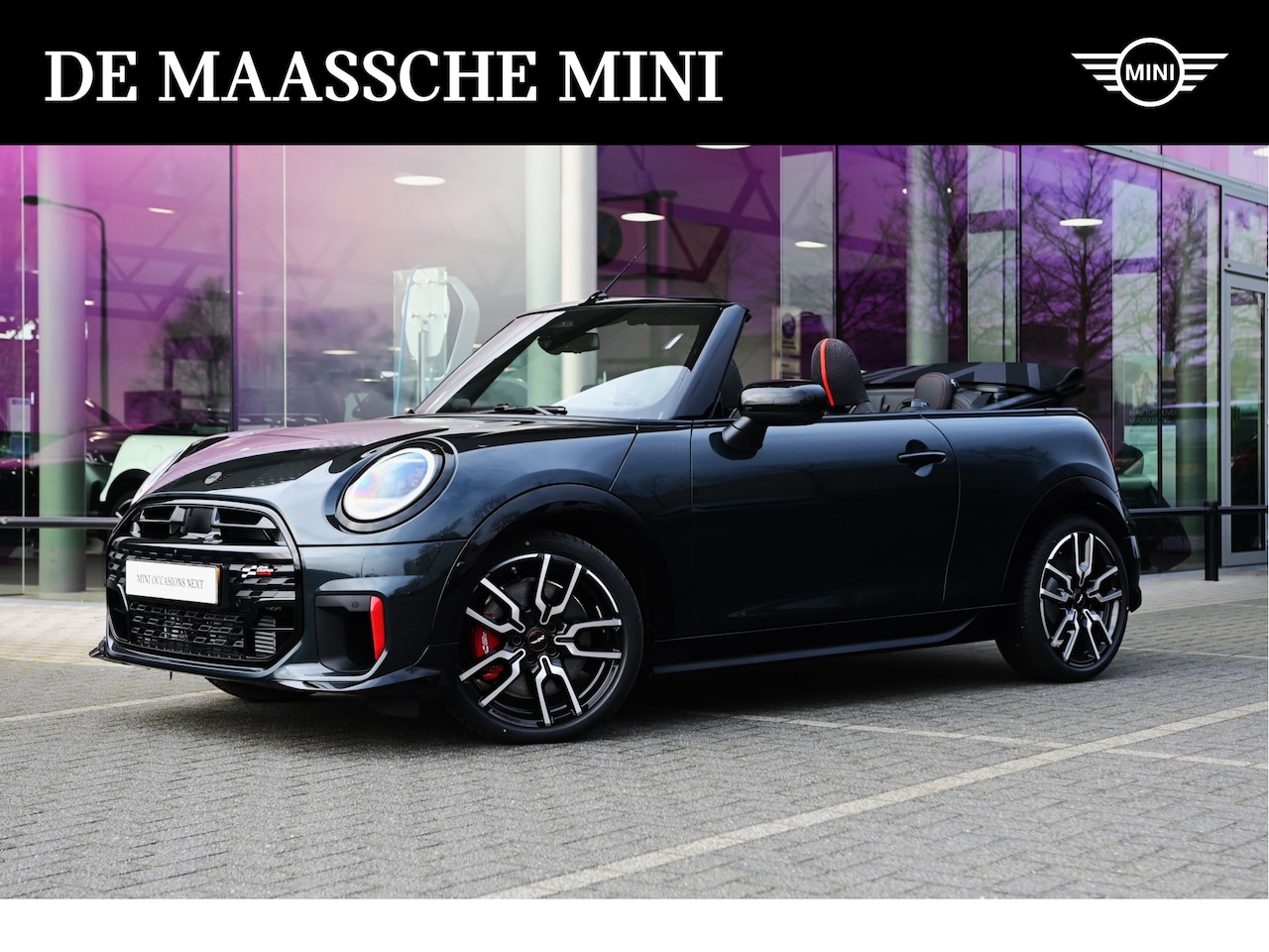 MINI Cabrio - John Cooper Works Automaat / Pakket XL / 18" JCW Lap Spoke 2-tone - AutoWereld.nl