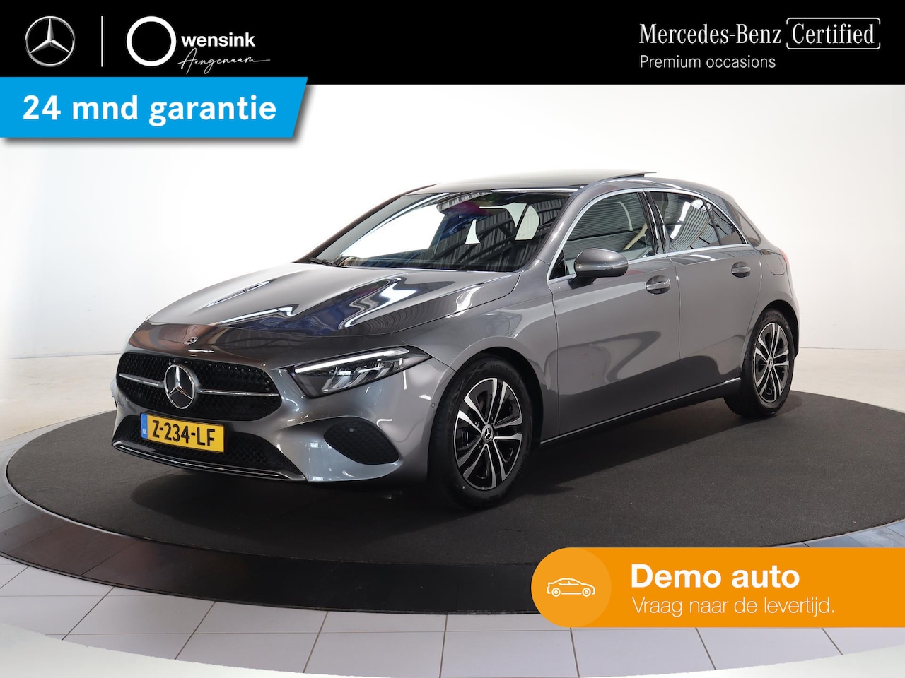 Mercedes-Benz A-klasse - 180 Star Edition Luxury-Line| Panorama dak | Led koplampen | Getint glas | Zwarte dakhemel - AutoWereld.nl