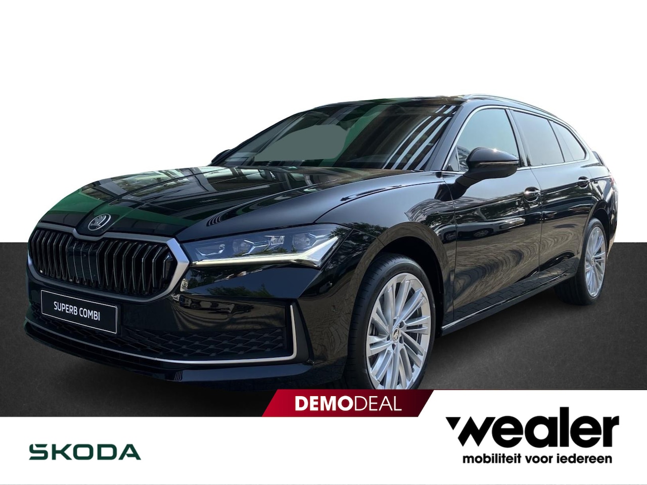 Skoda Superb Combi - First Edition 1.5 TSI m-HEV 150 pk DSG | Automaat | Panorama Dak | Navigatie | Adaptieve c - AutoWereld.nl