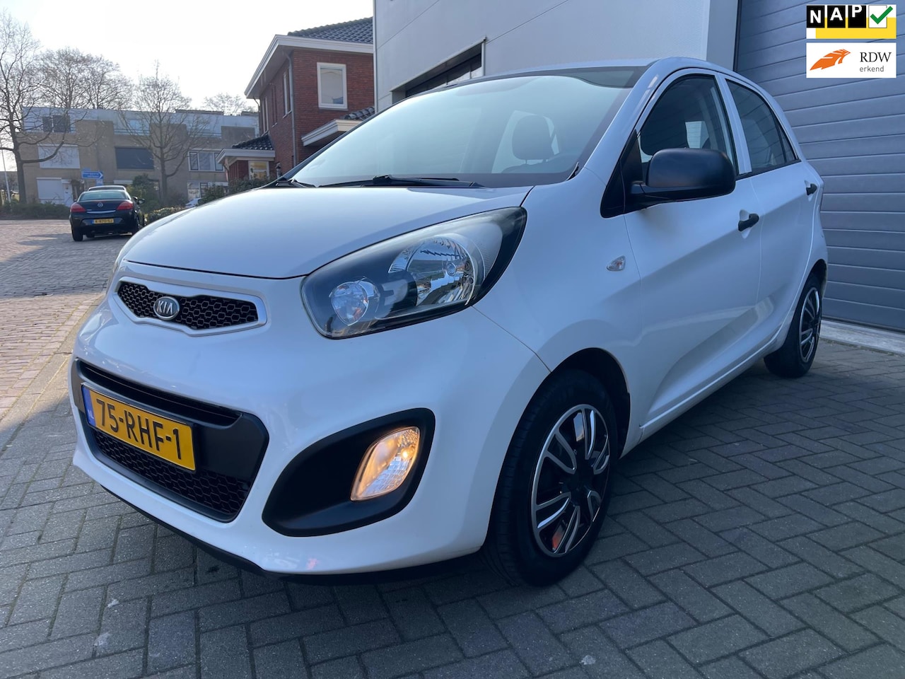 Kia Picanto - 1.0 CVVT/Airco/AUX/CV/Goed-onderhouden/Apk - AutoWereld.nl