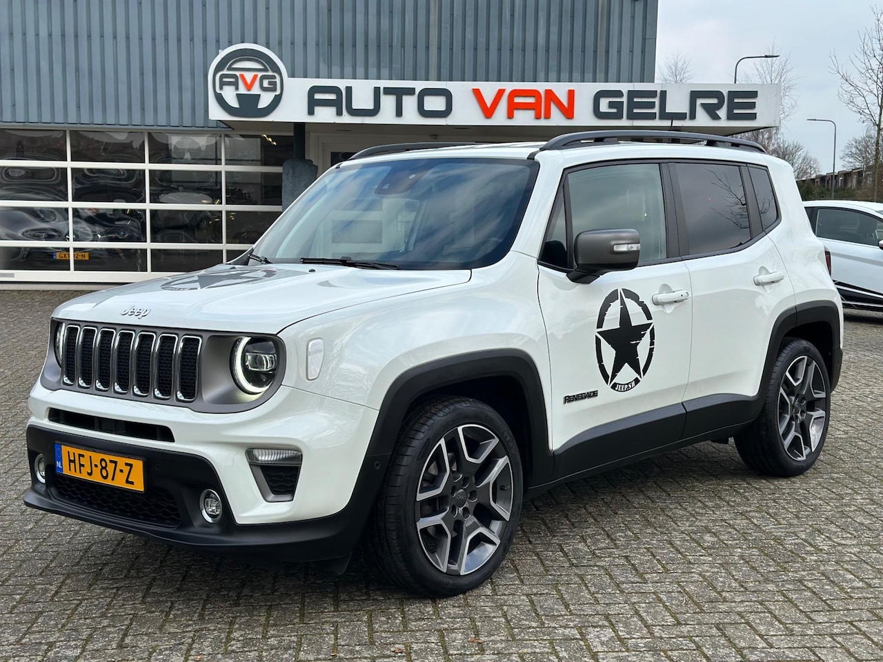 Jeep Renegade - 1.0T Limited UNIEK*Camera*Leder*LED *19LM*NAVI*CRUISE*KEYLES*STVW*VOL! - AutoWereld.nl