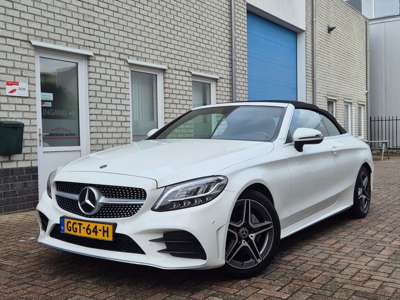 Mercedes-Benz C-klasse Cabrio - C200 AMG Line-Airscarf-Burmester Audio-Camera - AutoWereld.nl