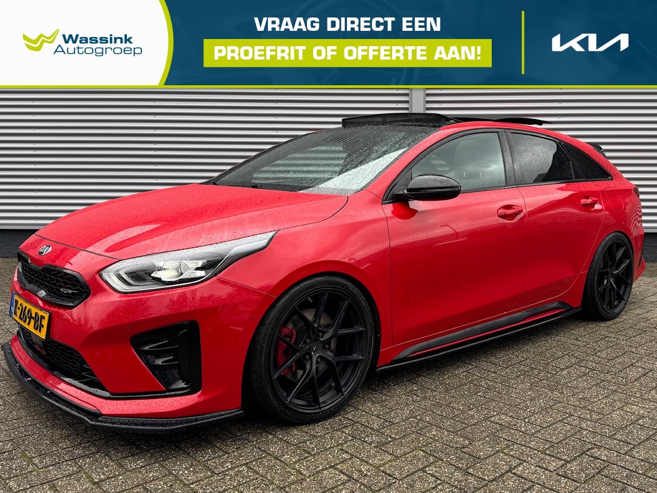 Kia Pro cee'd - 1.6 T-GDi 204pk DCT7 GT | Trekhaak | Maxton Design | Schuif/Kanteldak | Stoel/Stuurwielver - AutoWereld.nl