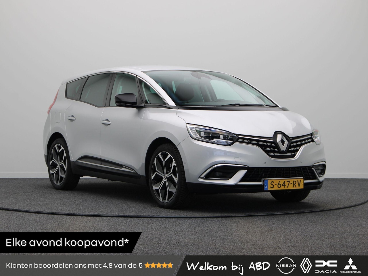 Renault Grand Scénic - 1.3 TCe Techno 7p. | Trekhaak! | 7 Persoons | Navigatie | Blind Spot Warning | Camera | - AutoWereld.nl