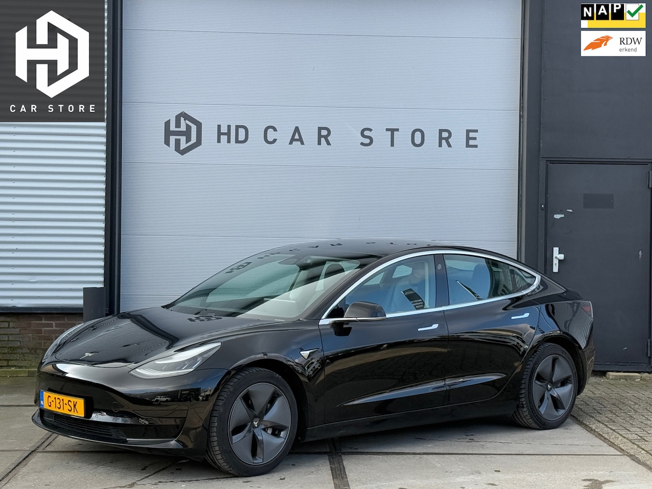 Tesla Model 3 - Standard RWD Plus 60 kWh 87% SOH Trekhaak Autopilot - AutoWereld.nl