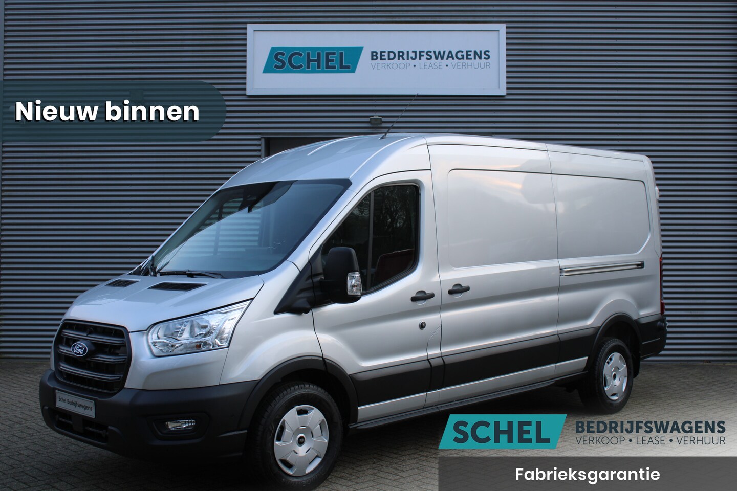 Ford Transit - 350 2.0 TDCI L3H2 Trend 130pk - Facelift - 2x Schuifdeur - Adaptive Cruise - Navigatie - B - AutoWereld.nl