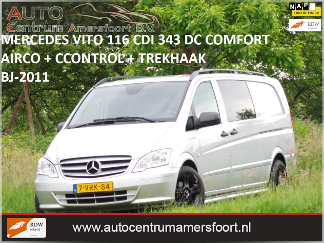 Mercedes-Benz Vito - 116 CDI 343 DC Comfort 116 CDI 343 DC Comfort ( INRUIL MOGELIJK ) - AutoWereld.nl