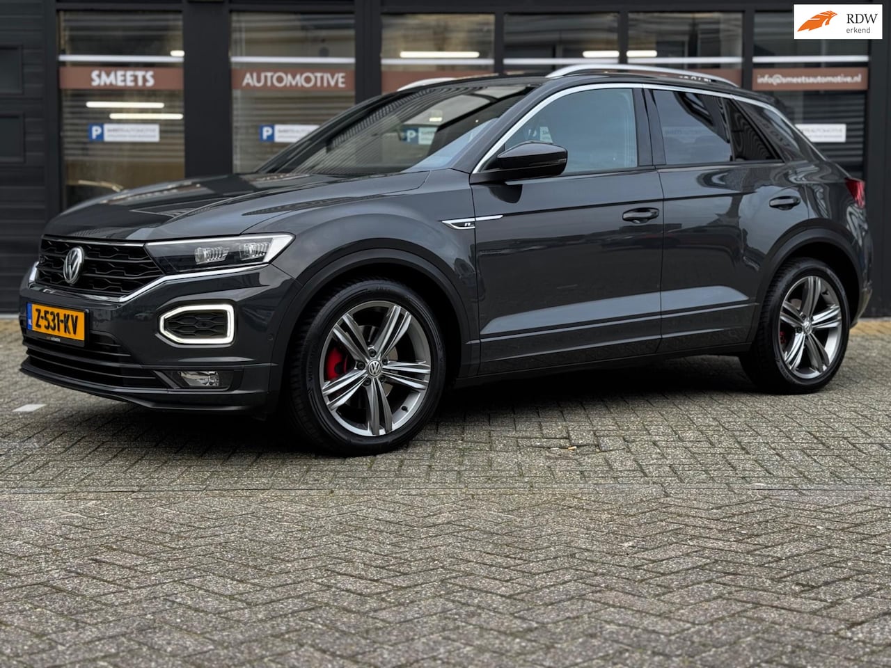 Volkswagen T-Roc - 2.0 TSI 4Motion Sport 2.0 TSI 4Motion Sport,Carpaly, - AutoWereld.nl