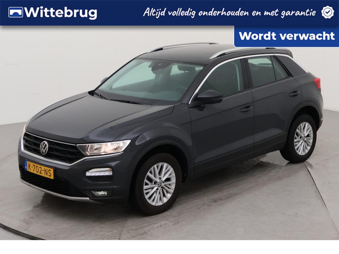 Volkswagen T-Roc - 1.0 TSI Style Business / Airco/ Navigatie/ Elec. Klep/ Camera/  Parkeersensor/ 16 lmv - AutoWereld.nl