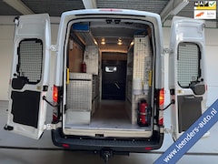 Ford Transit - 350 SERVICEWAGEN 2.0 TDCI 130PK EURO6 L3H3 3PERSOONS SORTIMO INRICHTING AIRCO TREKHAAK RIJ