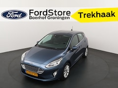 Ford Fiesta - EcoBoost 100 pk Titanium | Trekhaak | LED | Clima | PDC | LMV | Apple Carplay/Android Auto