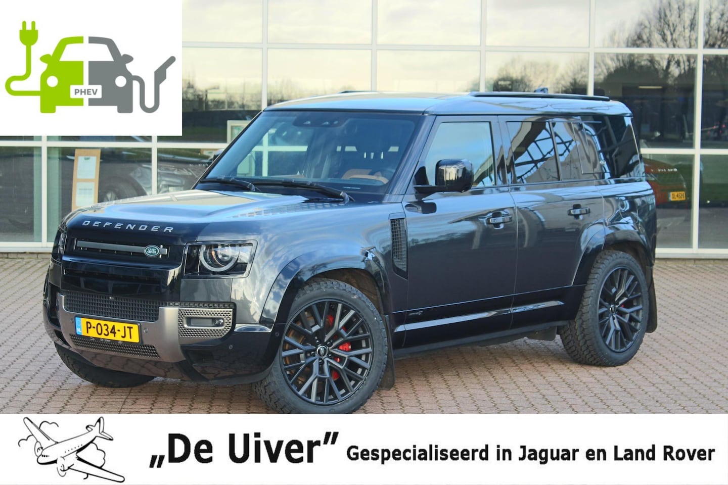 Land Rover Defender 110 - 2.0 P400e X Pano | Head-Up | 22 Inch | Stoelkoeling/verwarming | ACC | Koelbox | 4-zone Cl - AutoWereld.nl