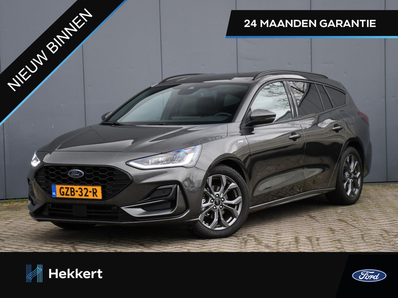 Ford Focus Wagon - ST-Line 1.0 EcoBoost Hybrid 125pk Automaat WINTER PACK | 17''LM | ADAP. CRUISE | PDC + CAM - AutoWereld.nl