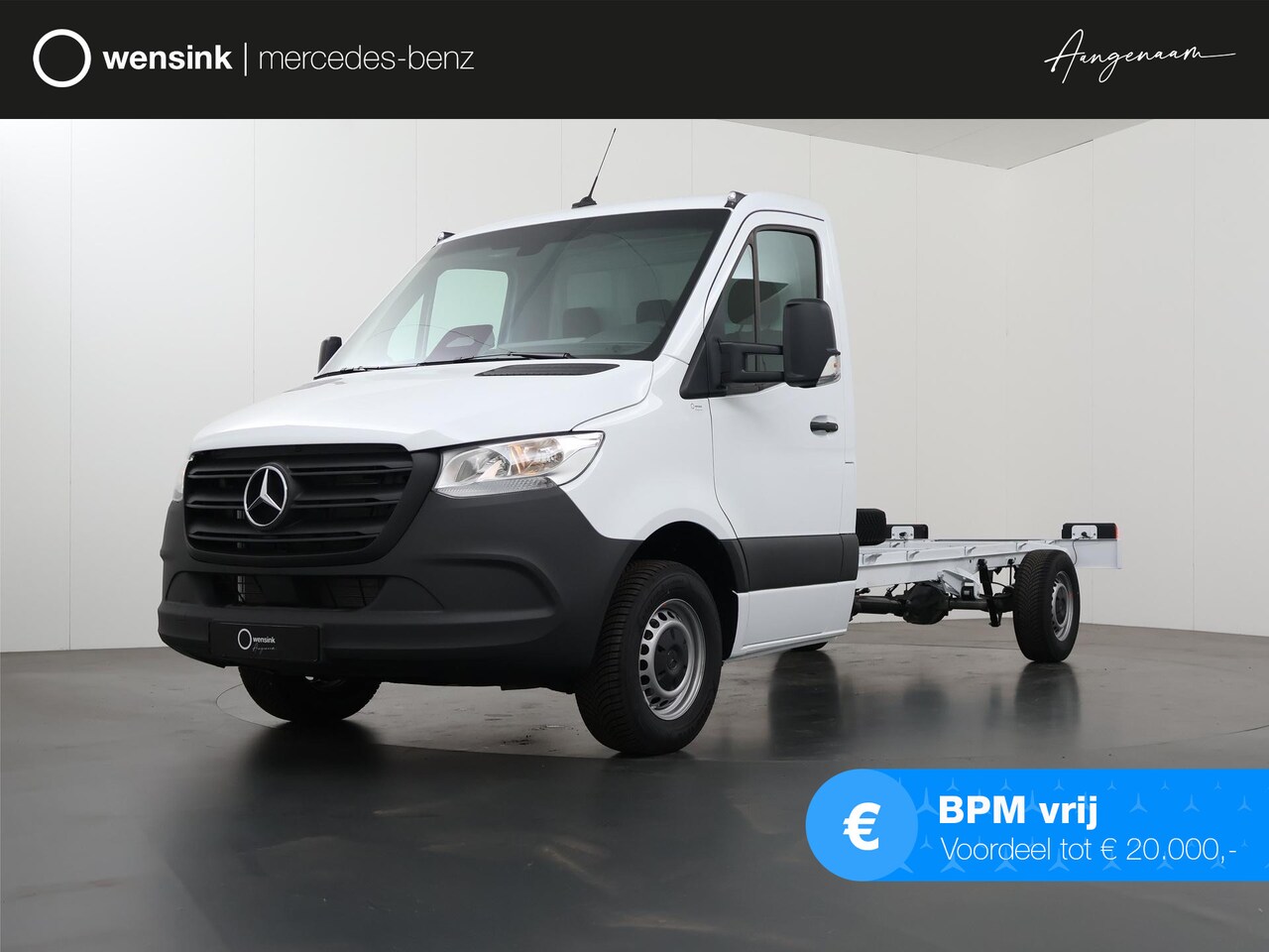 Mercedes-Benz Sprinter - 317 CDI Chassis L3 RWD PRO SMARTBOX MEUBELBAK MET LAADKLEP - AutoWereld.nl