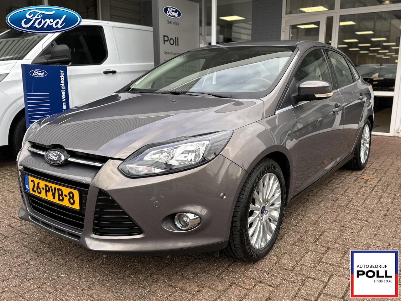 Ford Focus - 1.6 TI-VCT 125pk Titanium X-pack Half Leer Navi Winter Parking pack 4drs Dealeronderhouden - AutoWereld.nl