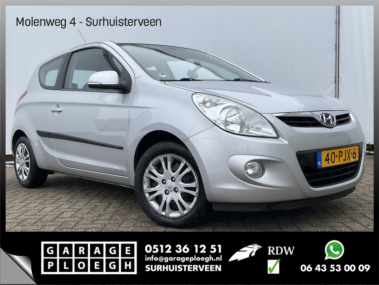 Hyundai i20 - 1.2i i-Motion Airco Cruise Parksens - AutoWereld.nl