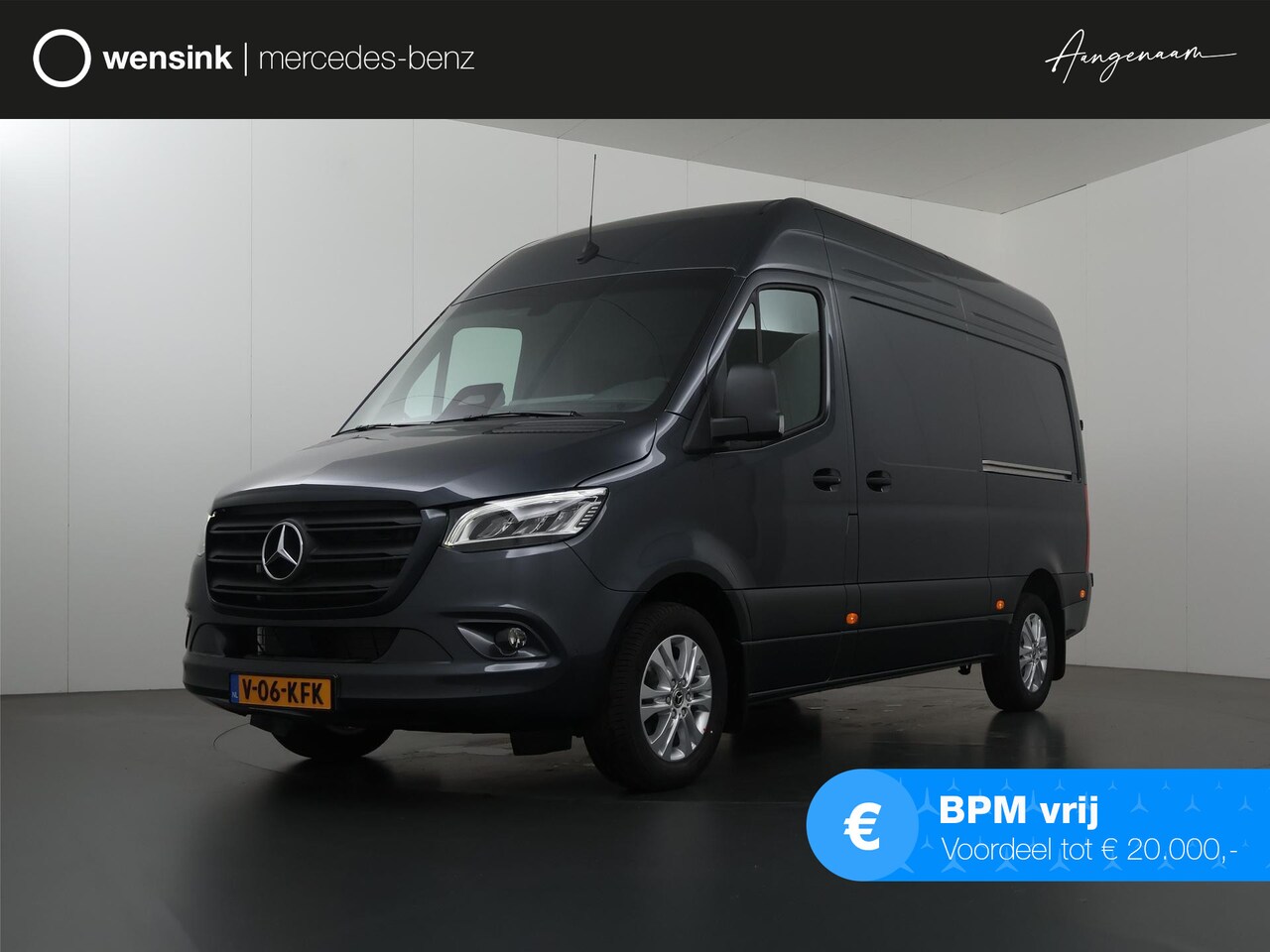 Mercedes-Benz Sprinter - 319 CDI | L2 H2 | Select | Aut. | Schuifdeur L+R | Navigatie | Airco | Stoelverwarming | A - AutoWereld.nl