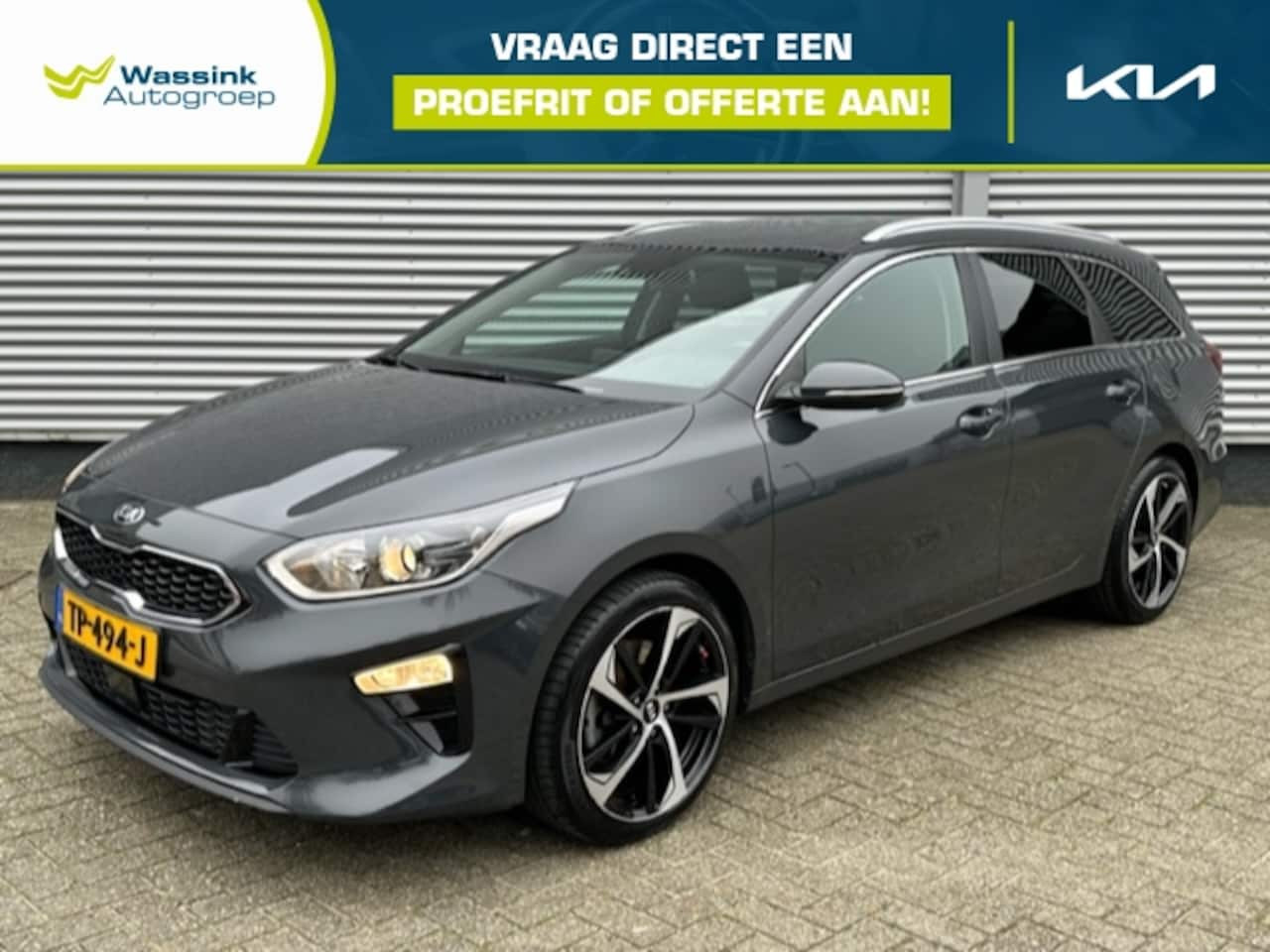 Kia Cee'd Sportswagon - Ceed Sw 1.0 T-GDi 120pk DynamicPlusLine | Stoel/Stuurwielverwarming | Navigatie | Climate - AutoWereld.nl