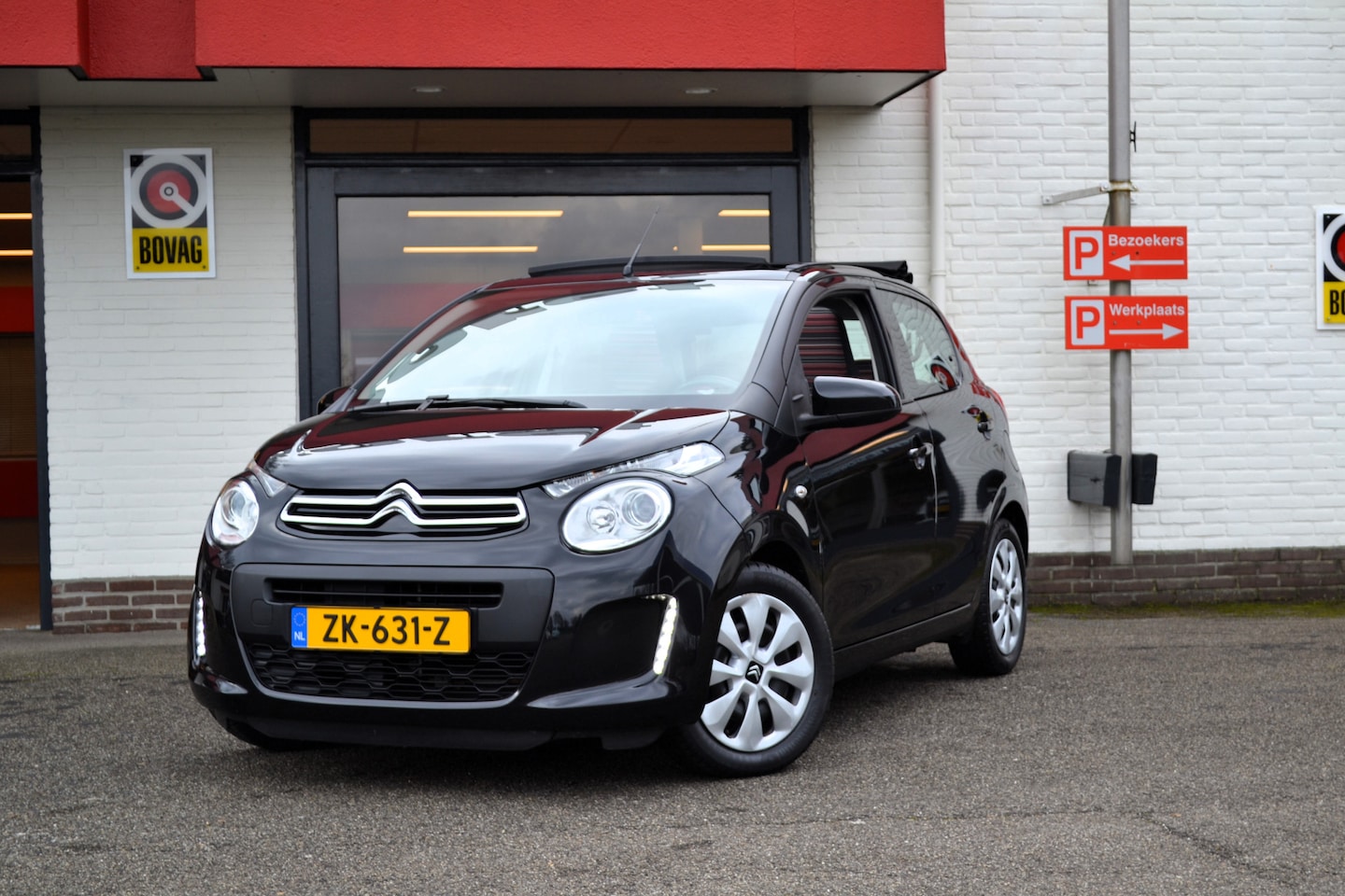 Citroën C1 - 1.0 VTi Airscape Feel. Airco, Open dak, Led, NL geleverde auto - AutoWereld.nl