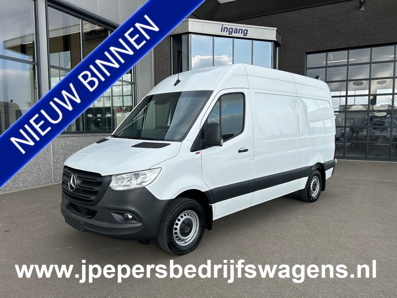 Mercedes-Benz Sprinter - 316 CDI L2 H2 Omvormer 230V / MBUX / Camera / Navigatie / Trekhaak / Cruise control / Airc - AutoWereld.nl