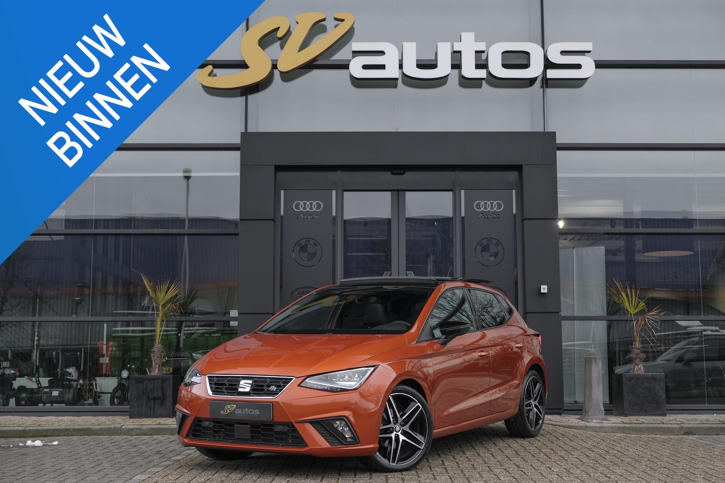 Seat Ibiza - 1.0 TSI 115pk FR DSG Panoramadak LED lampen Clima Cruise 18" Performance velgen NLauto 1e - AutoWereld.nl