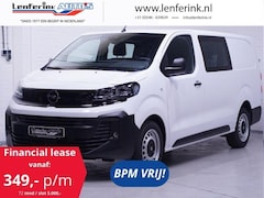 Opel Vivaro - 120 pk L3H1 Dubbel Cabine 6-Zits, Navi, BPM vrij Airco, Cruise Control, Laadruimte Pakket,