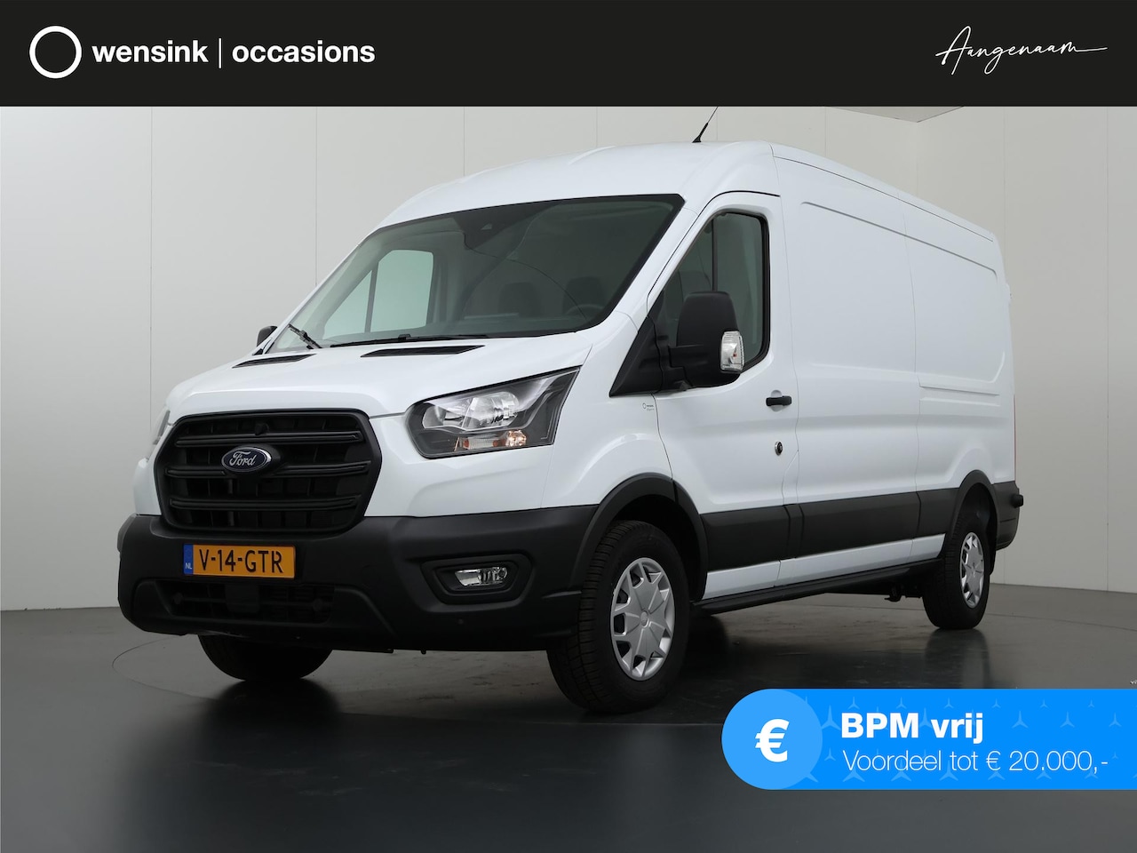 Ford Transit - 350 2.0 TDCI | L3 H2 | Trend | Navigatie | Stoelverwarming | Trekhaak 2500 KG AHW | Airco - AutoWereld.nl