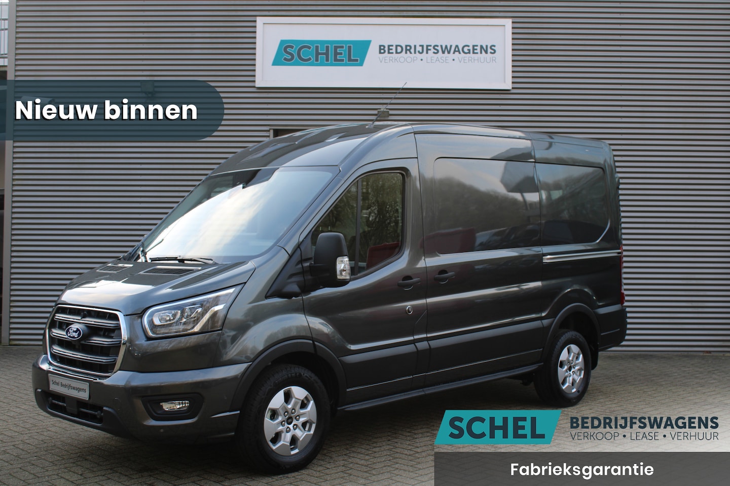 Ford Transit - 350 2.0 TDCI L2H2 Limited 165pk - 2x Schuifdeur - Adaptive Cruise - Xenon - Navi - Blind S - AutoWereld.nl