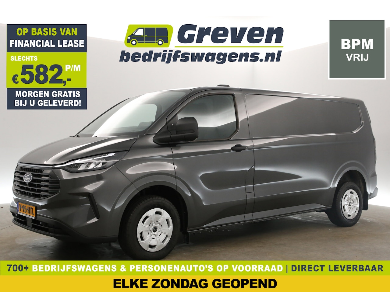 Ford Transit Custom - 320 2.0 TDCI L2H1 Limited | NIEUW | BPM VRIJ | Clima Camera Carplay LED Stoelverwarming 3 - AutoWereld.nl