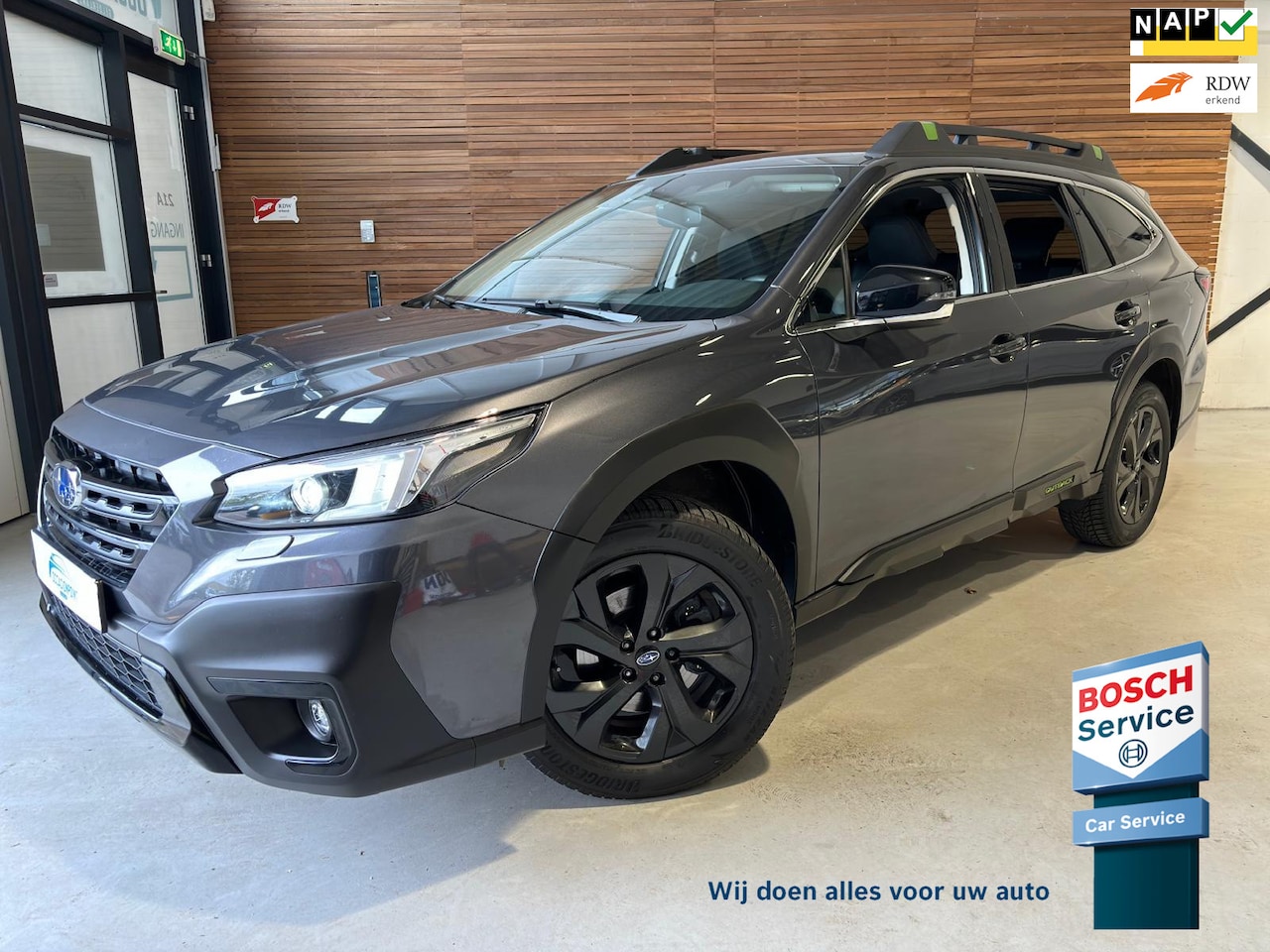 Subaru Outback - 2.5i Field Black ed. AWD | EyeSight | X-Mode | LED | Carplay | ACC | Front assist | Camera - AutoWereld.nl