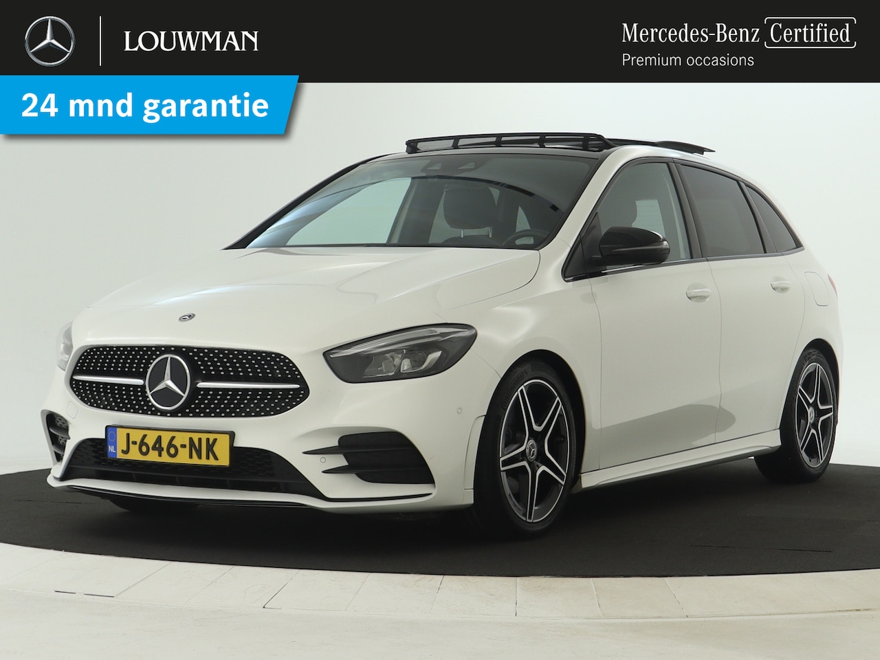 Mercedes-Benz B-klasse - 180 Business Solution AMG AMG Styling | Night Pakket | Trekhaak | Panorama Schuif-Kantelda - AutoWereld.nl